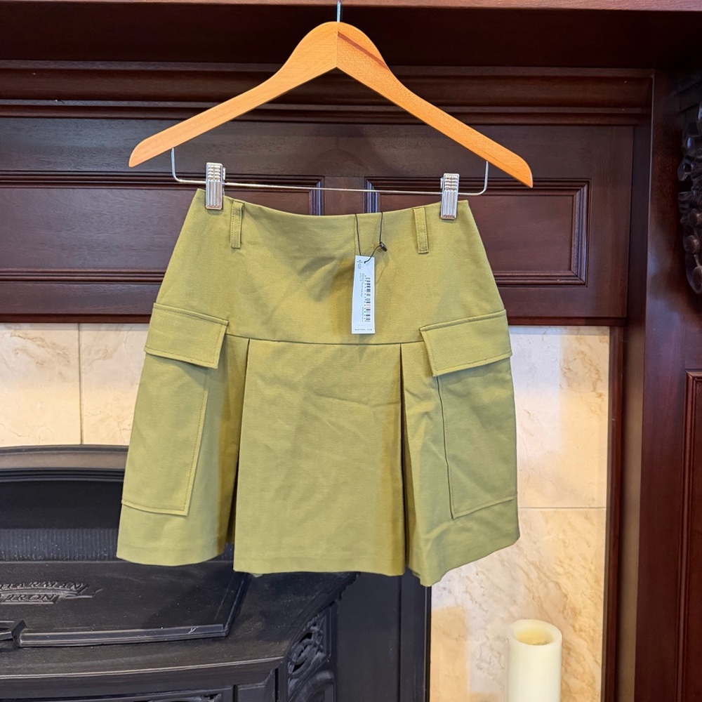 Nasty Gal Khaki Mini Skirt